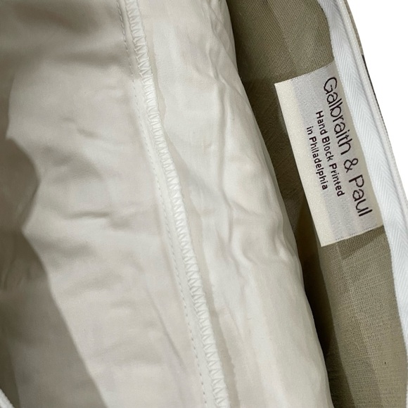 Room and Board Pillow by Galbraith & Paul Gray/Cream Accent Pillow - Picture 2 of 12